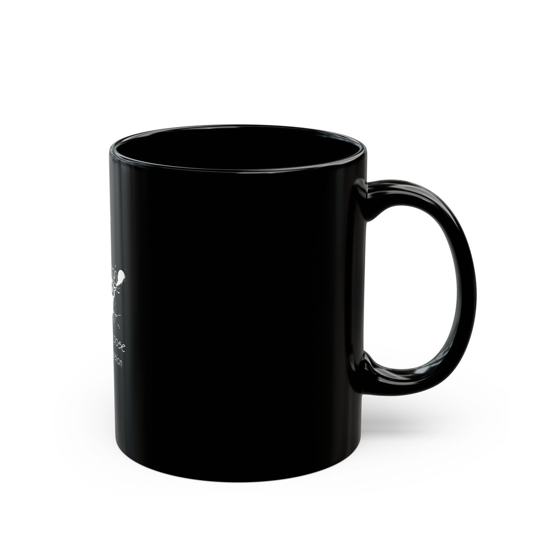 Stop Fk'n Around Black Mug 11oz