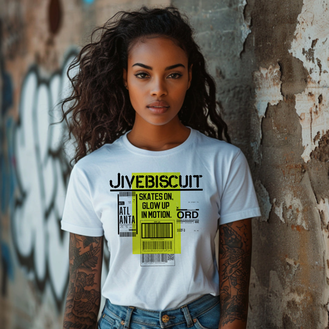 Jivebiscuit 18 GLOW UP -2025 Sweet Heater Cream Shirt